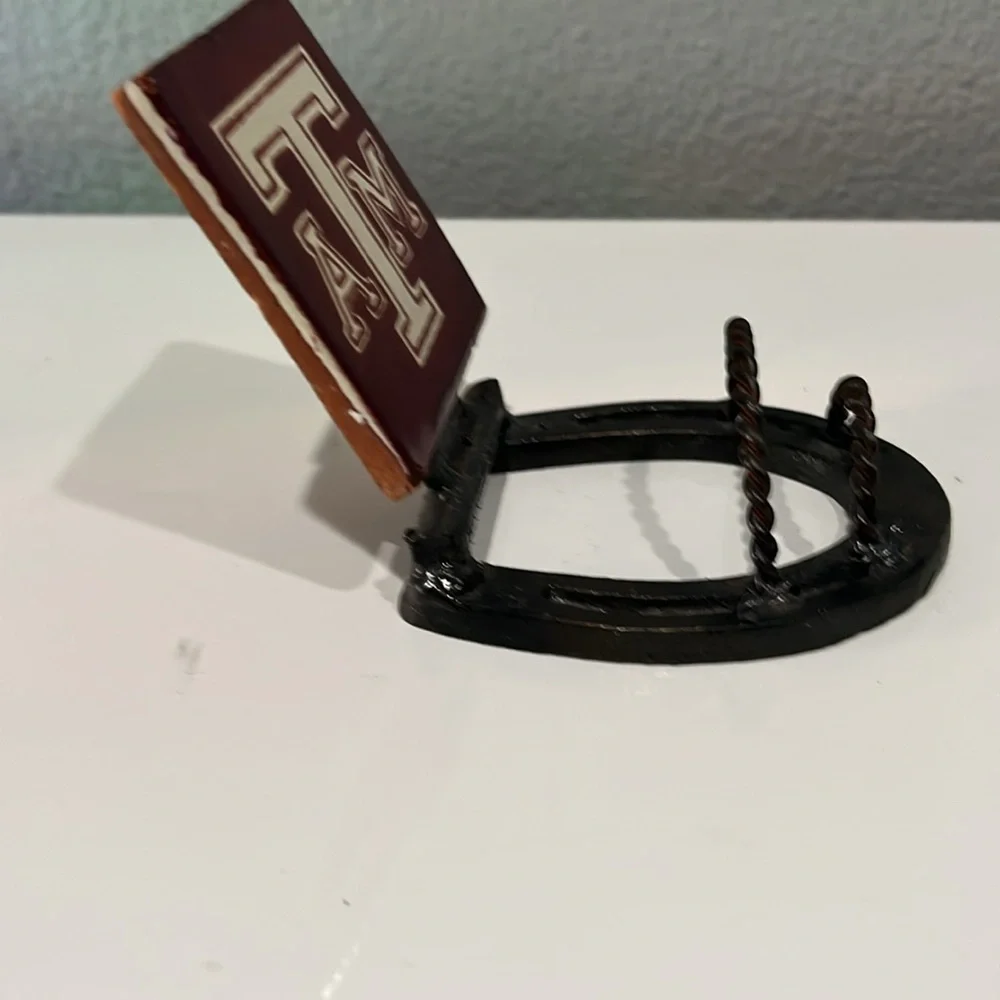 TEXAS A&M  Metal Business Card Holder. - Picture 4 of 9